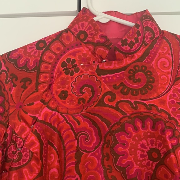 Handmade Dress - Silk like fabric - Picture 2 of 5